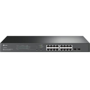 TP-Link JetStream TL-SG2218P netwerk-switch Managed L2/L2+ Gigabit Ethernet (10/100/1000) Power over Ethernet (PoE) 1U Zwart