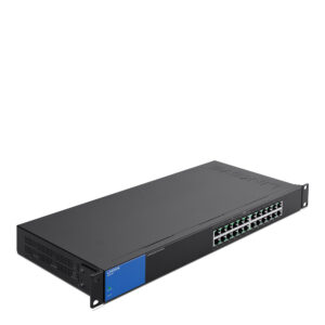 Linksys 24-poorts Gigabit PoE-desktopswitch (LGS124P)
