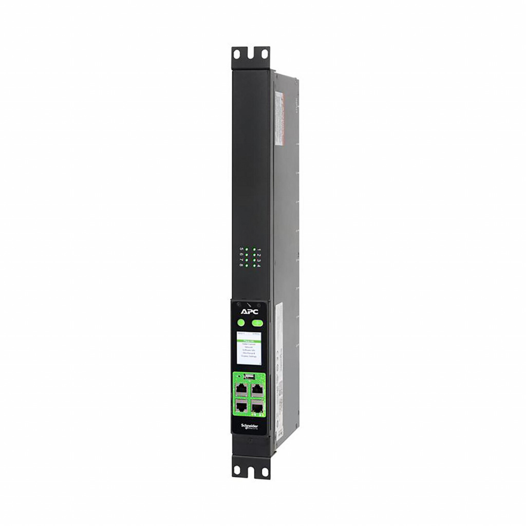 APC Easy PDU EPDU2016S - Switched, 1U, 16A, 230V, (8x)C13, C20 stekker - Afbeelding 3