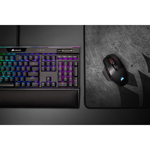 Corsair DARK CORE RGB PRO muis Gamen Rechtshandig RF Wireless + Bluetooth + USB Type-A Optisch 18000 DPI - Afbeelding 21