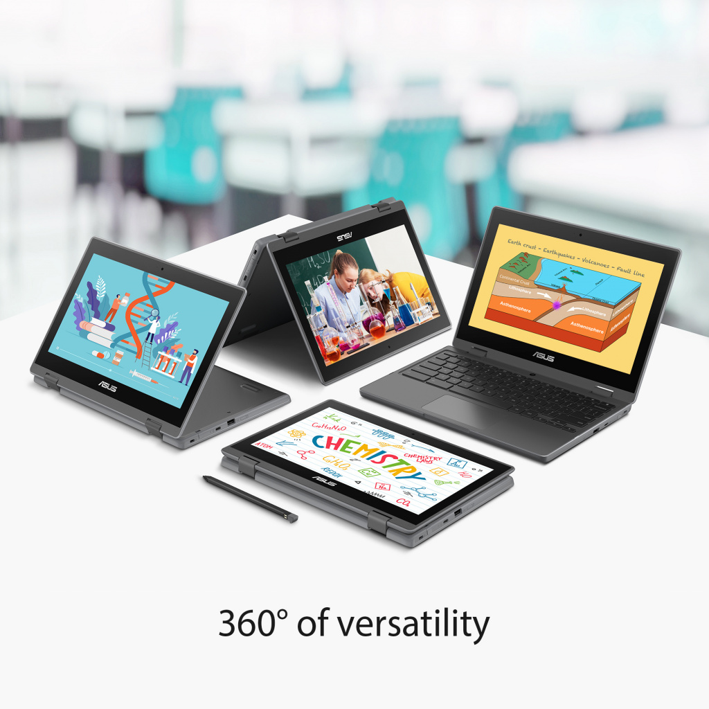 ASUS Chromebook Flip CR1 CR1100FKA-BP0354 Intel® Pentium® Silver N6000 29,5 cm (11.6") Touchscreen HD 4 GB LPDDR4x-SDRAM 64 GB e - Afbeelding 22