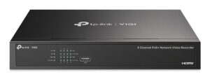 TP-Link VIGI NVR1008H-8P Zwart