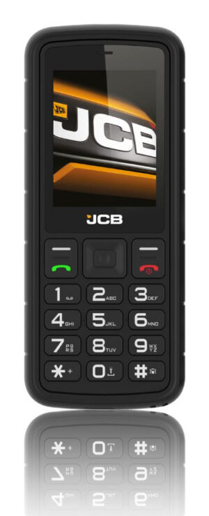 JCB TP-2F mobiele telefoon 6,1 cm (2.4") 136 g Zwart, Oranje