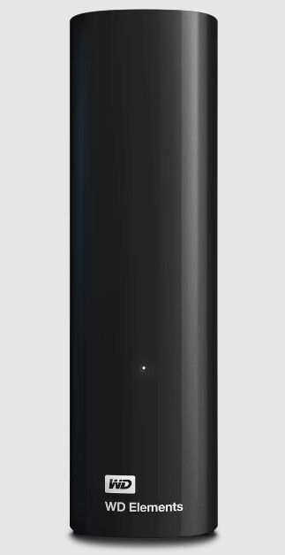 Western Digital Elements WDBWLG0200HBK-EESN externe harde schijf 20 TB USB Type-A 2.0/3.2 Gen 1 (3.1 Gen 1) Zwart - Afbeelding 2