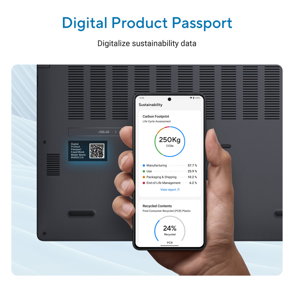 ASUS ExpertBook B5 B5605CVA-MB0156X Intel® Core™ i5 i5-13420H Laptop 40,6 cm (16") WUXGA 32 GB DDR5-SDRAM 1 TB SSD W - Afbeelding 16