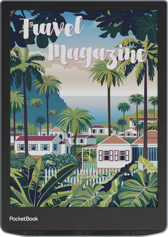 PocketBook InkPad Color 3 e-book reader Touchscreen 32 GB Wifi Zwart, Grijs - Afbeelding 3