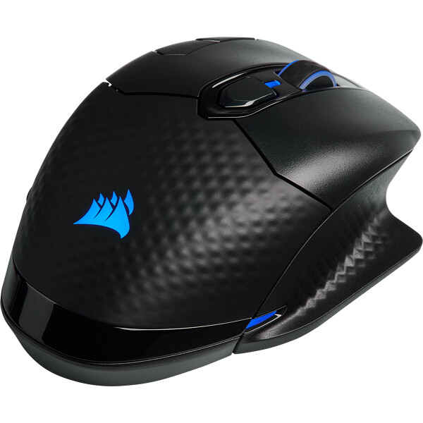 Corsair DARK CORE RGB PRO muis Gamen Rechtshandig RF Wireless + Bluetooth + USB Type-A Optisch 18000 DPI - Afbeelding 7