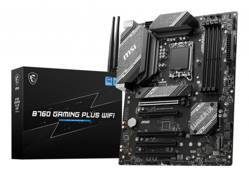 MSI B760 GAMING PLUS WIFI moederbord Intel B760 LGA 1700 ATX