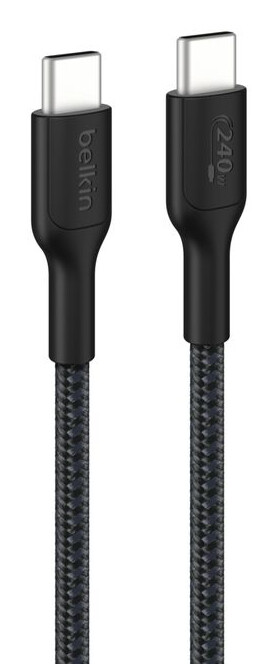 Belkin BoostCharge Pro USB-kabel 3 m USB C Zwart