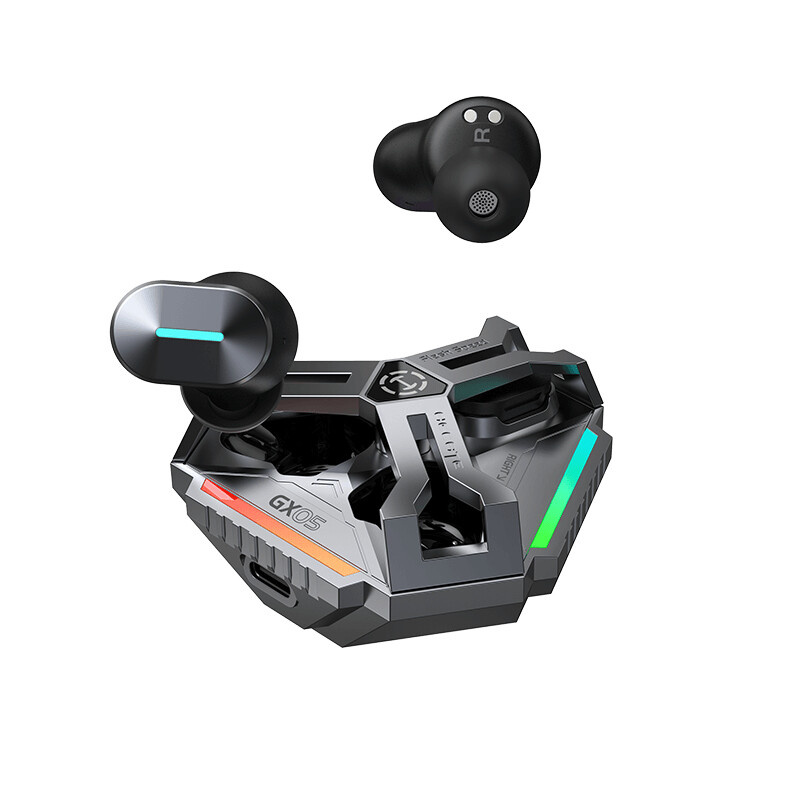 Edifier GX05 Headset True Wireless Stereo (TWS) In-ear Gamen USB Type-C Bluetooth Grijs - Afbeelding 4