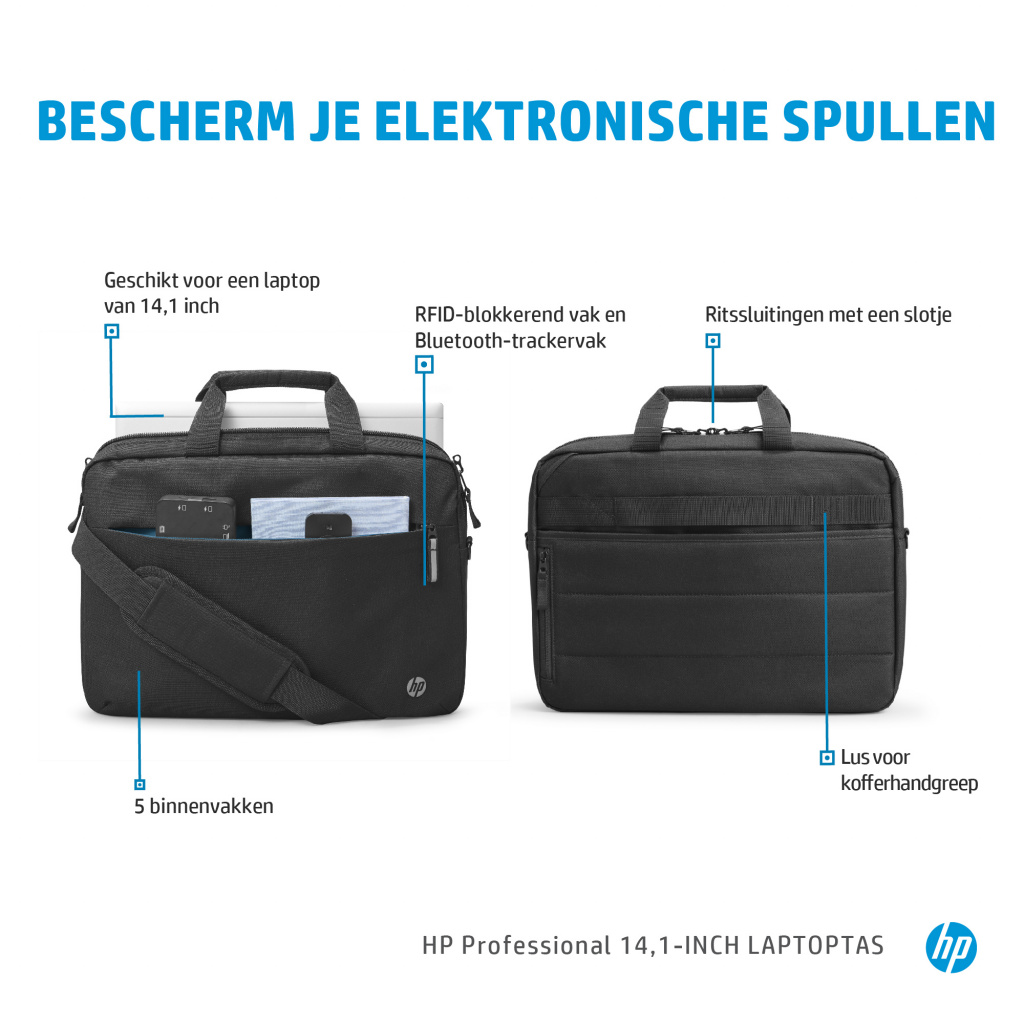HP Professionele Laptoptas van 14,1 inch - Afbeelding 7
