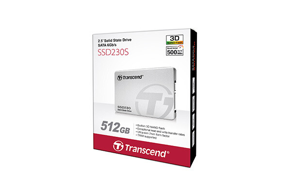 Transcend SSD230S 512 GB 2.5" SATA III 3D NAND - Afbeelding 2