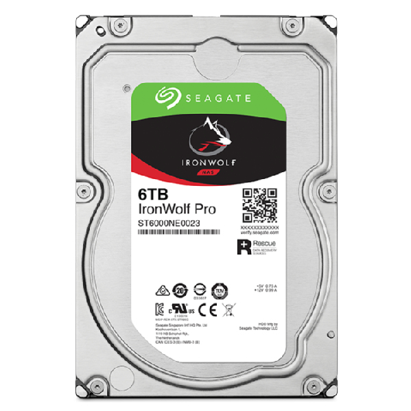 Seagate IronWolf Pro ST6000NT001 interne harde schijf 6 TB 7200 RPM 256 MB 3.5" - Afbeelding 4