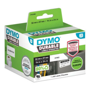DYMO Durable Wit Zelfklevend printerlabel
