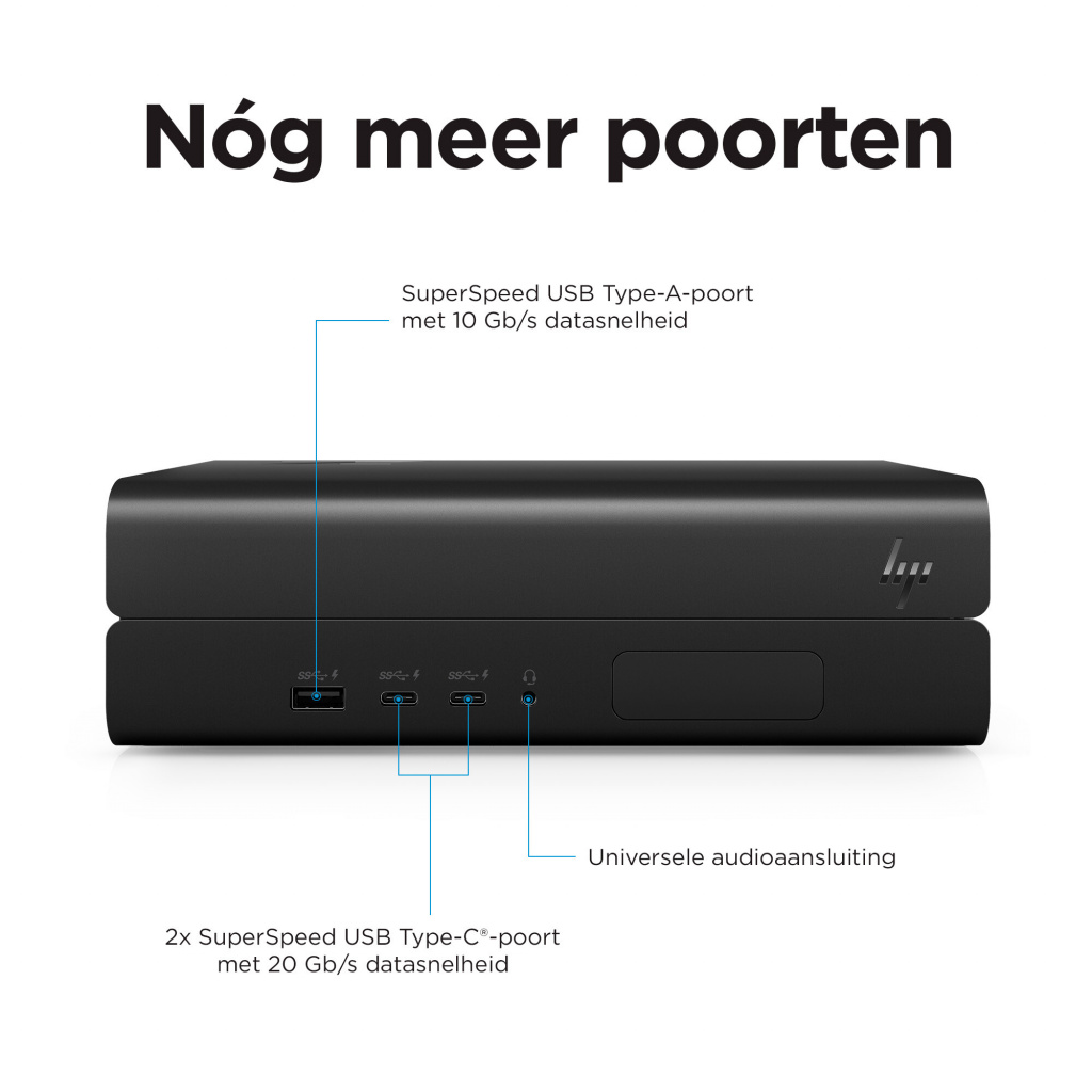 HP Z2 Mini G9 Intel® Core™ i7 i7-14700K 32 GB DDR5-SDRAM 1 TB SSD NVIDIA RTX A2000 Windows 11 Pro Mini PC Workstatio - Afbeelding 8