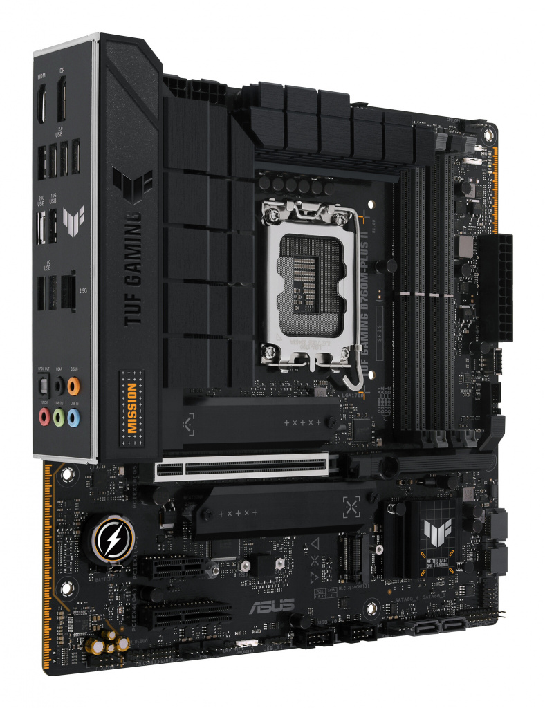 ASUS TUF GAMING B760M-PLUS II Intel B760 LGA 1700 micro ATX - Afbeelding 2
