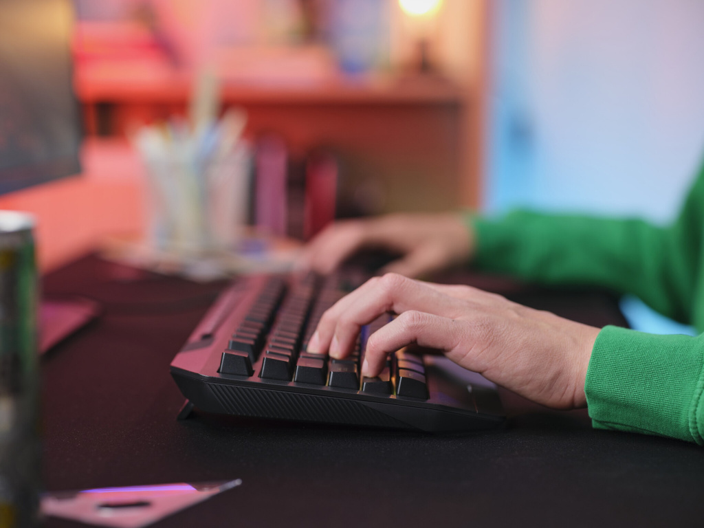 Trust GXT 836 Evocx toetsenbord Gamen USB QWERTY Amerikaans Engels Zwart - Afbeelding 3