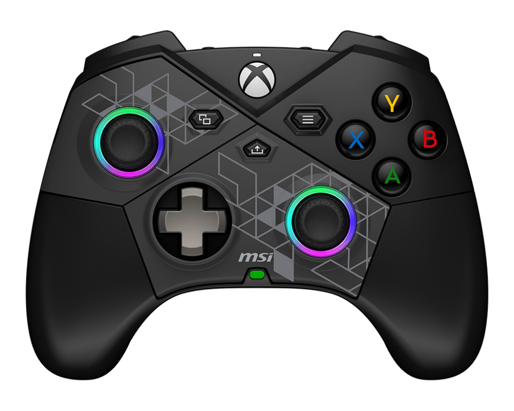 MSI FORCE PRO WIRELESS game controller Zwart USB 2.0 Gamepad Analoog/digitaal Android, PC, Xbox, Xbox One S, Xbox One X, Xbox Se