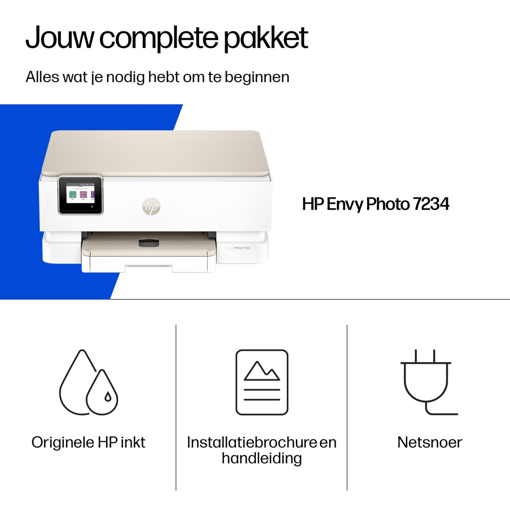 HP ENVY Photo Envy 7234 Draadloos All-in-One Kleur Printer - Afbeelding 11