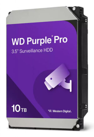 Western Digital Purple Pro WD102PURP interne harde schijf 10 TB 7200 RPM 512 MB 3.5" SATA III