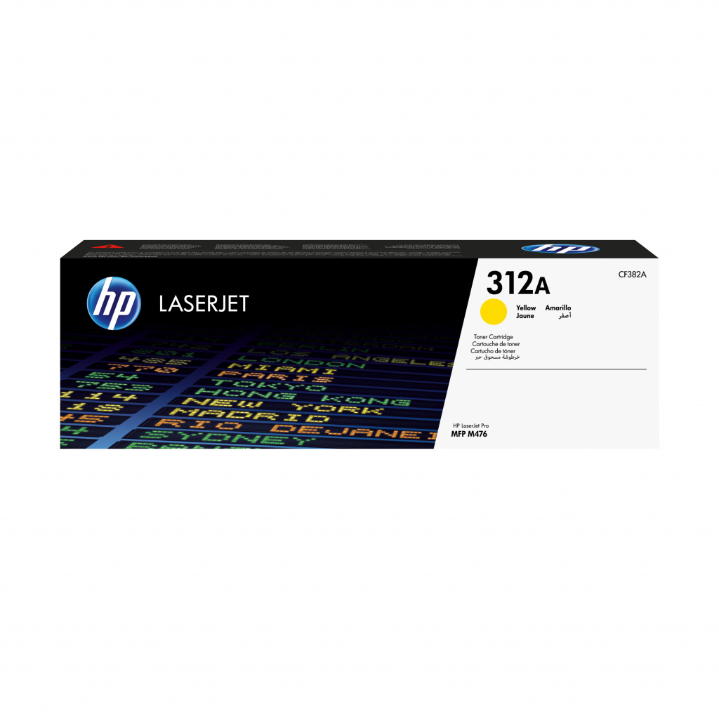 HP 312A gele LaserJet tonercartridge