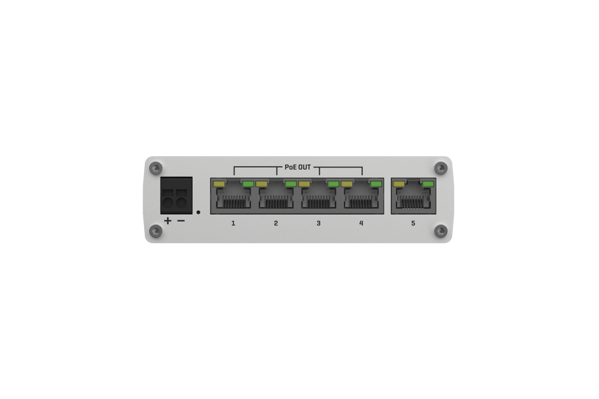 Teltonika TSW101 Gigabit Ethernet (10/100/1000) Power over Ethernet (PoE) Metallic - Afbeelding 6