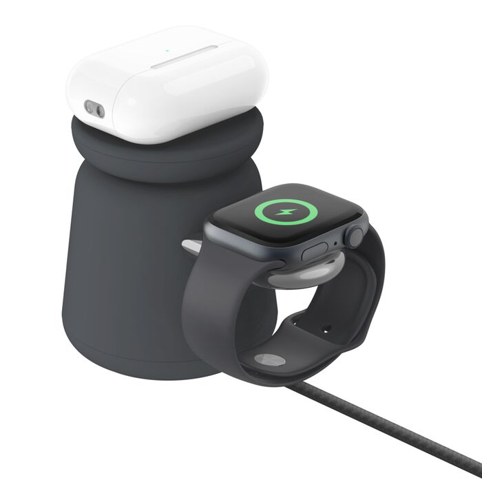 Belkin BoostCharge Pro Hoofdtelefoons, Smartphone, Smartwatch Houtskool AC Draadloos opladen Snel opladen Binnen - Afbeelding 6