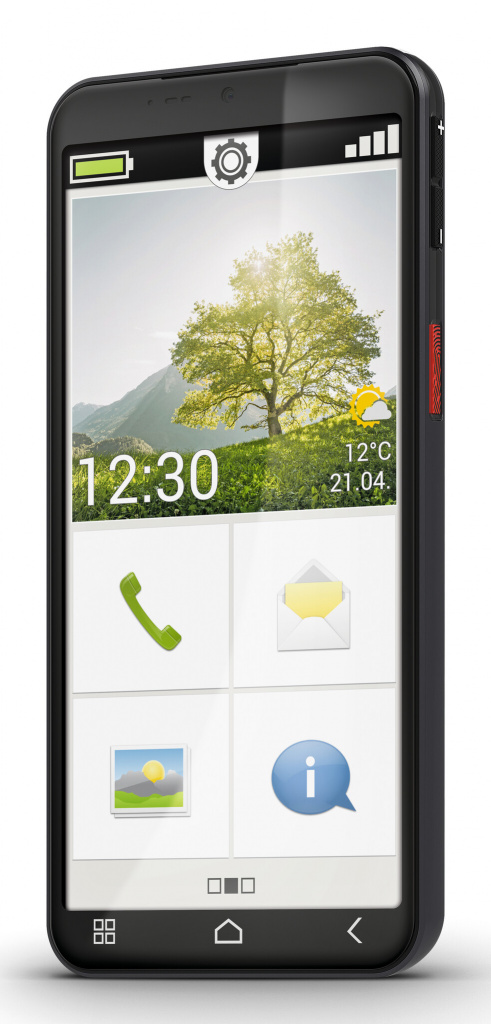 Emporia emporiaSMART.7lite 13,8 cm (5.45") Single SIM Android 15 4G USB Type-C 6 GB 128 GB 3500 mAh Zwart - Afbeelding 10