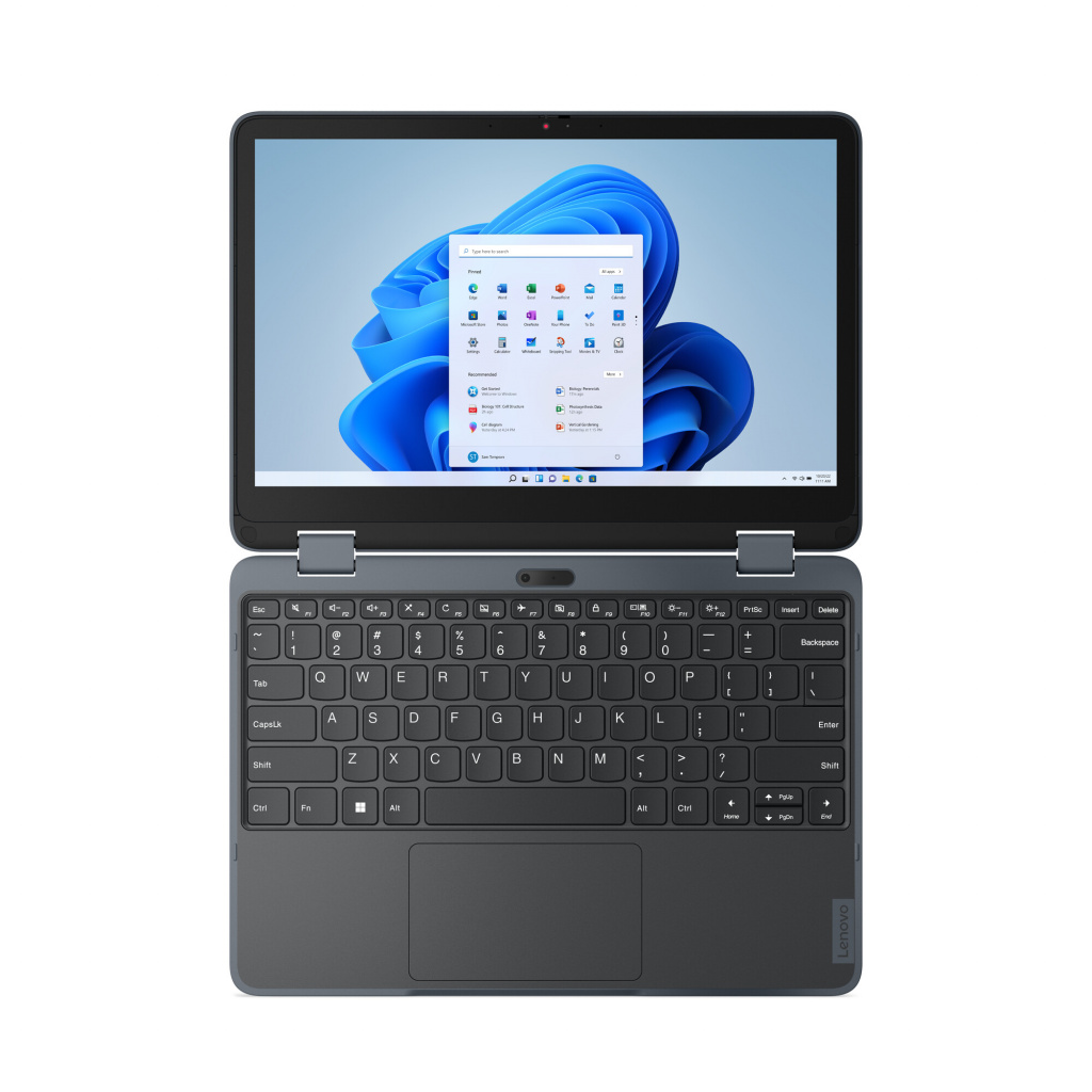Lenovo 300w Yoga Gen 4 Intel® N N100 Hybride (2-in-1) 29,5 cm (11.6") Touchscreen HD 4 GB LPDDR5-SDRAM 128 GB SSD Wi-Fi 6 (802.1 - Afbeelding 10