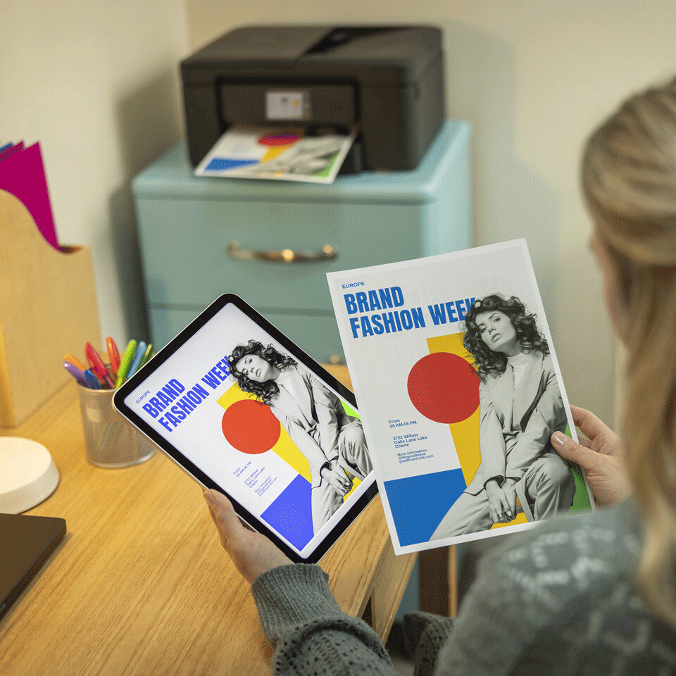 Brother DCP-J1460DW multifunctionele printer Inkjet A4 1200 x 6000 DPI 16 ppm Wifi - Afbeelding 5