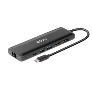 CLUB3D USB C HUB 1x DISPLAYPORT, 1X HDMI
