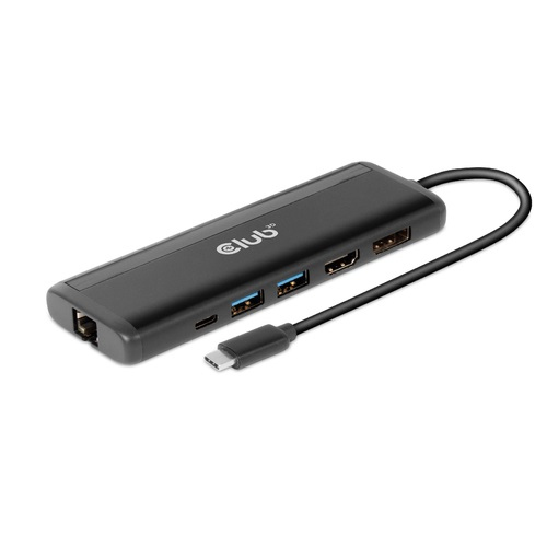 CLUB3D USB C HUB 1x DISPLAYPORT, 1X HDMI