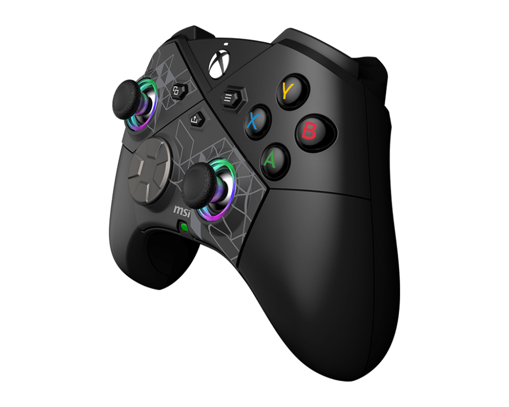 MSI FORCE PRO WIRELESS game controller Zwart USB 2.0 Gamepad Analoog/digitaal Android, PC, Xbox, Xbox One S, Xbox One X, Xbox Se - Afbeelding 3