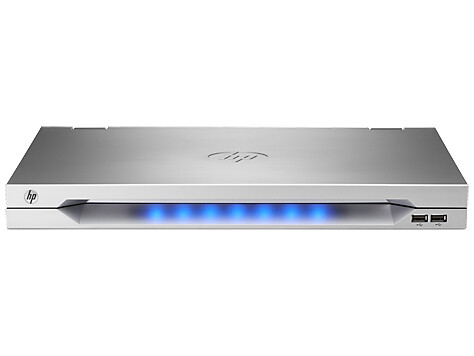 Hewlett Packard Enterprise LCD8500 1U INTL Rackmount Console Kit rack console 47 cm (18.5") 1600 x 1200 Pixels Zilver - Afbeelding 2