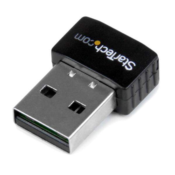 StarTech.com USB 2.0 300 Mbps Mini draadloos-N netwerkadapter 802.11n 2T2R wifi-adapter - Afbeelding 2