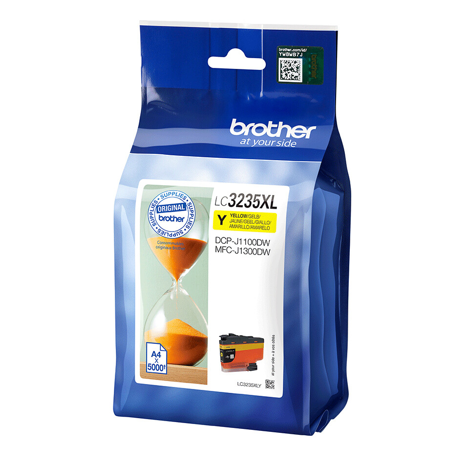 Brother LC3235XLY inktcartridge 1 stuk(s) Origineel Hoog (XL) rendement Geel - Afbeelding 2