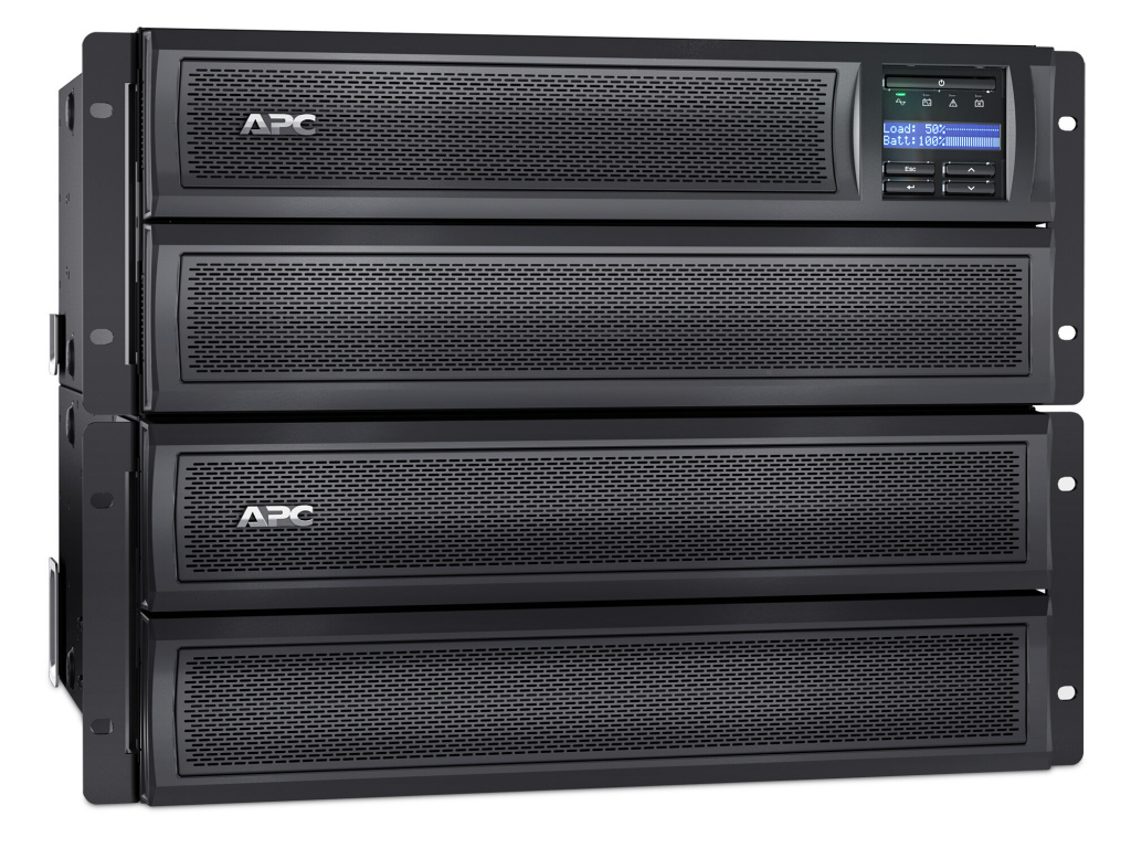 APC Smart-UPS X SMX3000HV - 3000VA, 8x C13, 2x C19 uitgang, USB, uitbreidbare runtime, short depth - Afbeelding 13