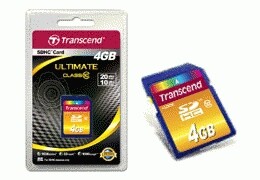 Transcend TS4GSDHC10 flashgeheugen 4 GB SDHC NAND Klasse 10 - Afbeelding 2