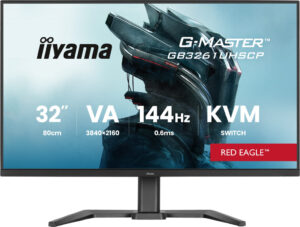 iiyama G-MASTER GB3261UHSCP-B1 computer monitor 80 cm (31.5") 3840 x 2160 Pixels 4K Ultra HD LED Zwart