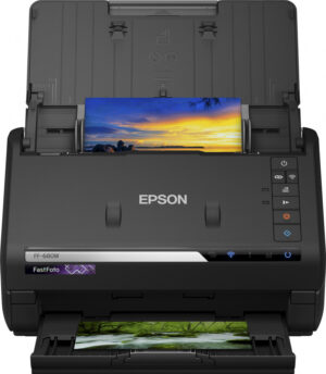 Epson FastFoto FF-680W snelle A4-fotoscanner met automatische invoer en Wi-Fi-connectiviteit