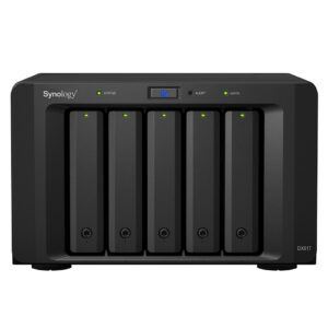 Synology DX517 disk array Desktop Zwart