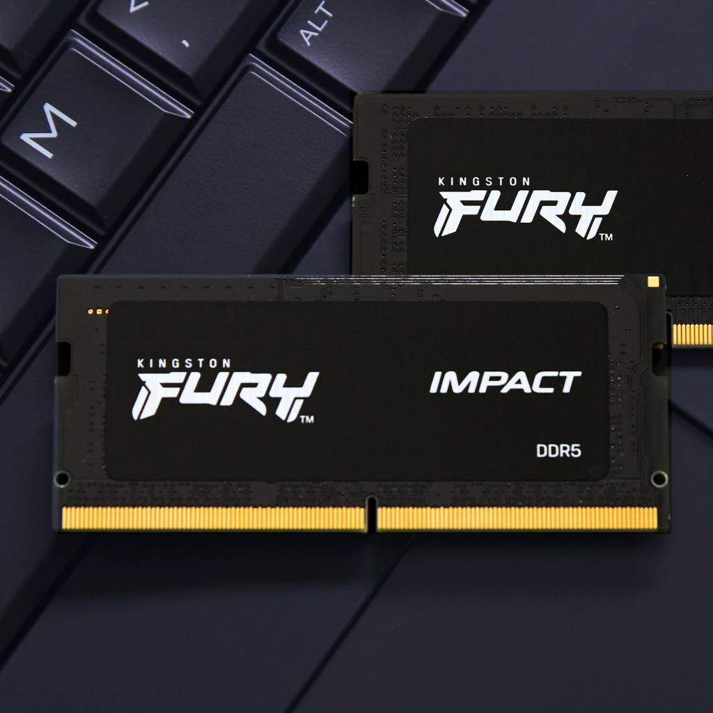 Kingston Technology FURY 8GB 4800MT/s DDR5 CL38 SODIMM Impact - Afbeelding 4