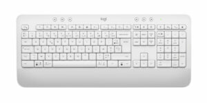 Logitech 920-011023 toetsenbord Inclusief muis Kantoor Bluetooth AZERTY Frans Wit