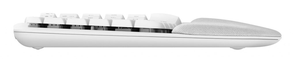 Logitech Wave Keys for Mac toetsenbord Thuis/Werk Bluetooth AZERTY Frans Wit - Afbeelding 4