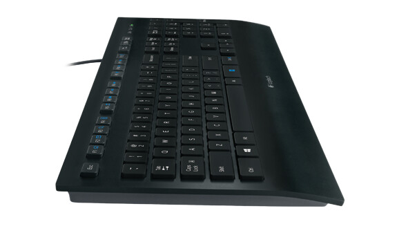 Logitech K280E Pro f/ Business toetsenbord Kantoor USB QWERTY Scandinavisch Zwart - Afbeelding 2