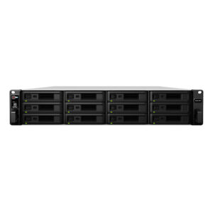 Synology RX1217 disk array Rack (2U) Zwart