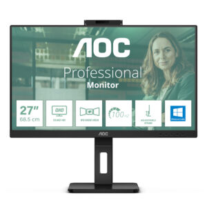 AOC Q27P3CW computer monitor 68,6 cm (27") 2560 x 1440 Pixels Quad HD LED Zwart