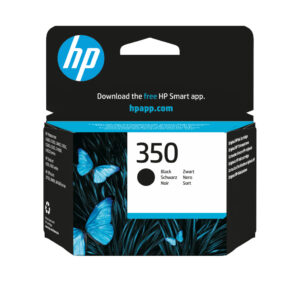 HP 350 originele zwarte inktcartridge