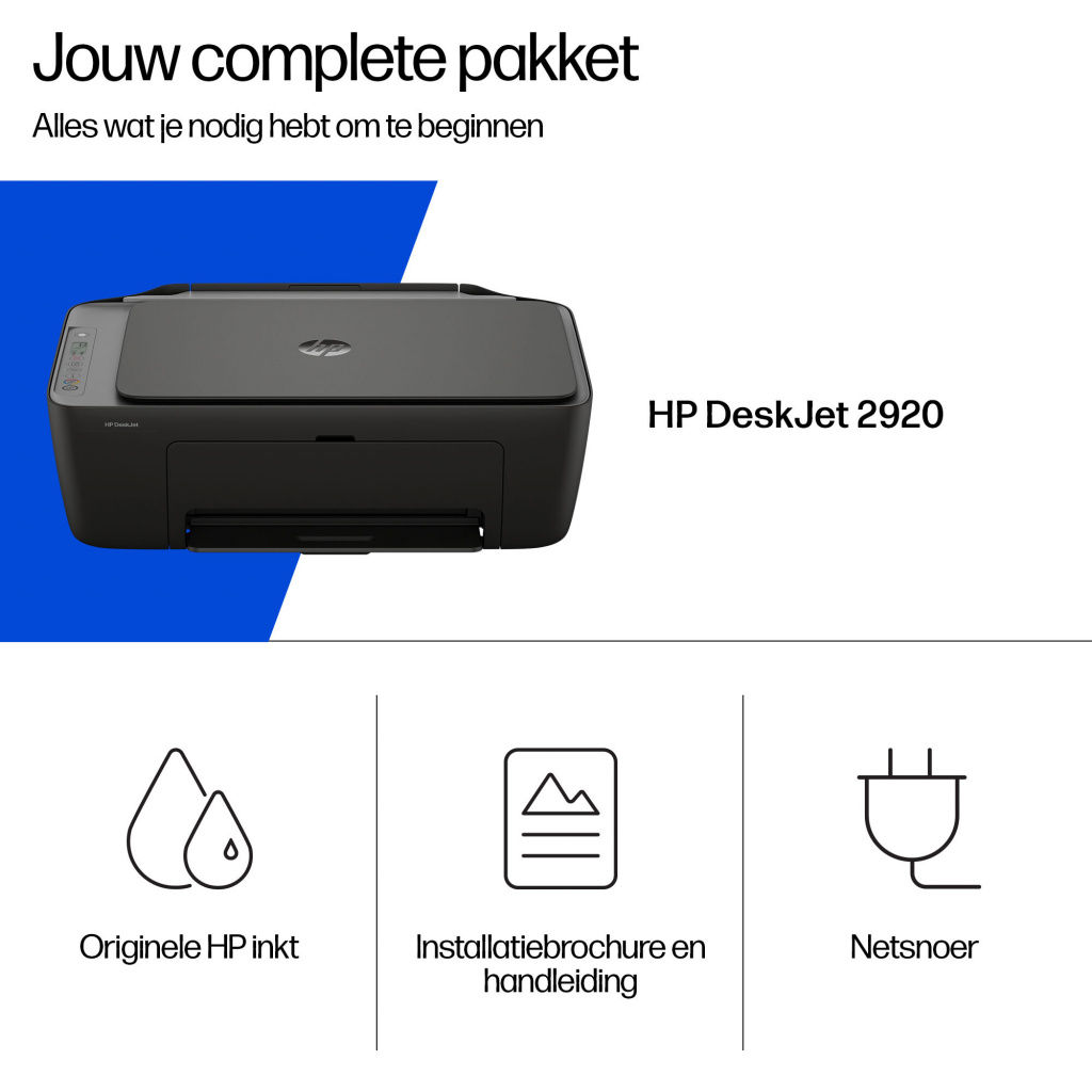 HP DeskJet 2920 Draadloos All-in-One Kleur Printer - Afbeelding 15