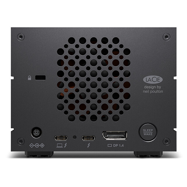 LaCie 2big Dock v2 disk array 60 TB Desktop Zwart - Afbeelding 3